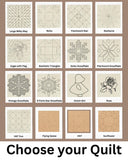 Pick 4 Wooden Barn Quilt Wood Sign | 8 Inch Unfinished DIY Craft Kit | Paint Your Coaster