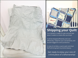 Blue Airplane Nursery Bedding | Handmade Rag Quilt for Baby Boy | Navy Blue & Gray - A Vision to Remember