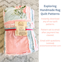 Rail Fence Rag Quilt Pattern