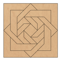 DIY Barn Quilt Block, Many Wooden Quilt Patterns - A Vision to Remember