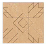 DIY Barn Quilt Block, Many Wooden Quilt Patterns - A Vision to Remember