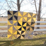 Pinwheel Rag Quilt Pattern by A Vision to Remember - A Vision to Remember