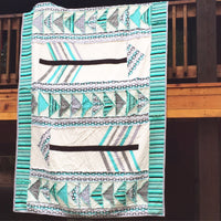 Arrow Quilt Pattern, Twin Size Quilt - A Vision to Remember