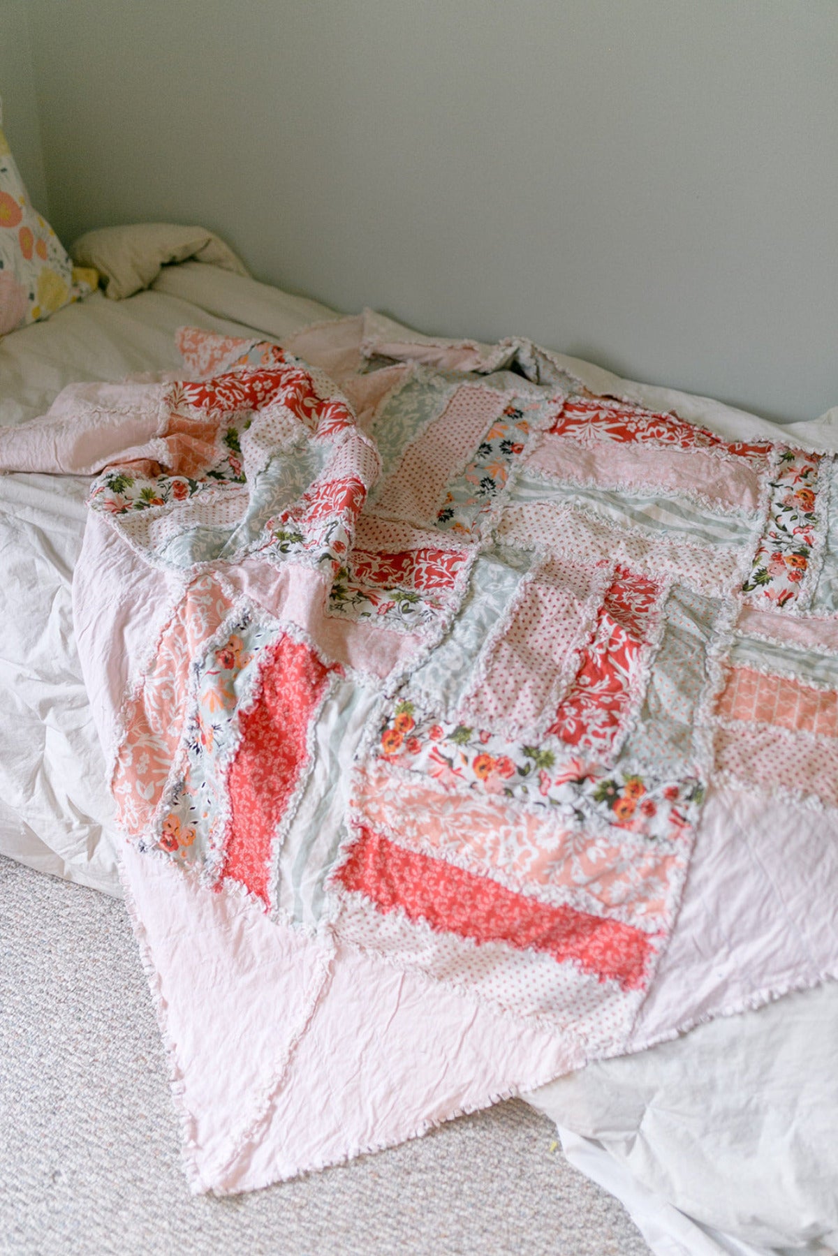 Rag Quilt Pattern Book - Instant Download - A Vision to Remember