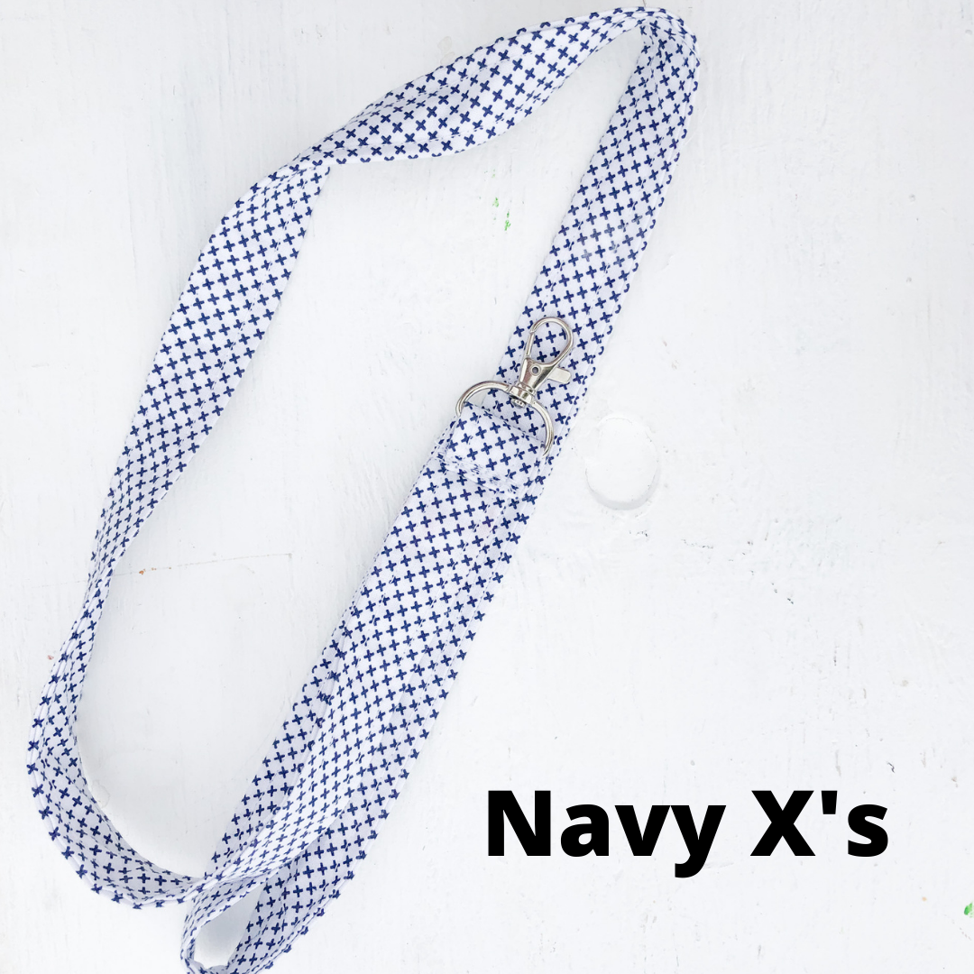 Necklace Lanyard Key Holder, Variety of Fabrics, ID Holder, Badge Holder - A Vision to Remember