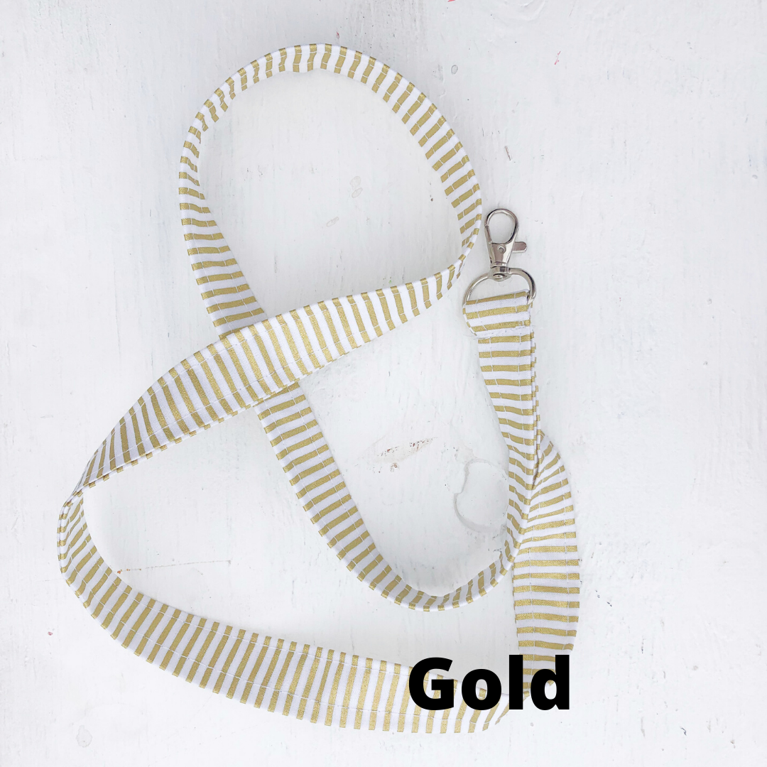 Necklace Lanyard Key Holder, Variety of Fabrics, ID Holder, Badge Holder - A Vision to Remember