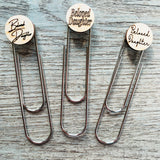 Religious Bookmark, Gift for Relief Society, Ward Families, Young Women's, and Primary - A Vision to Remember