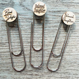 Religious Bookmark, Gift for Relief Society, Ward Families, Young Women's, and Primary - A Vision to Remember