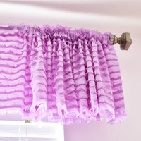 Lilac Country Ruffle Valance