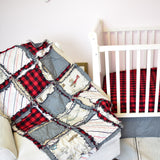 Red Airplane Crib Bedding for Baby Boy Nursery - A Vision to Remember