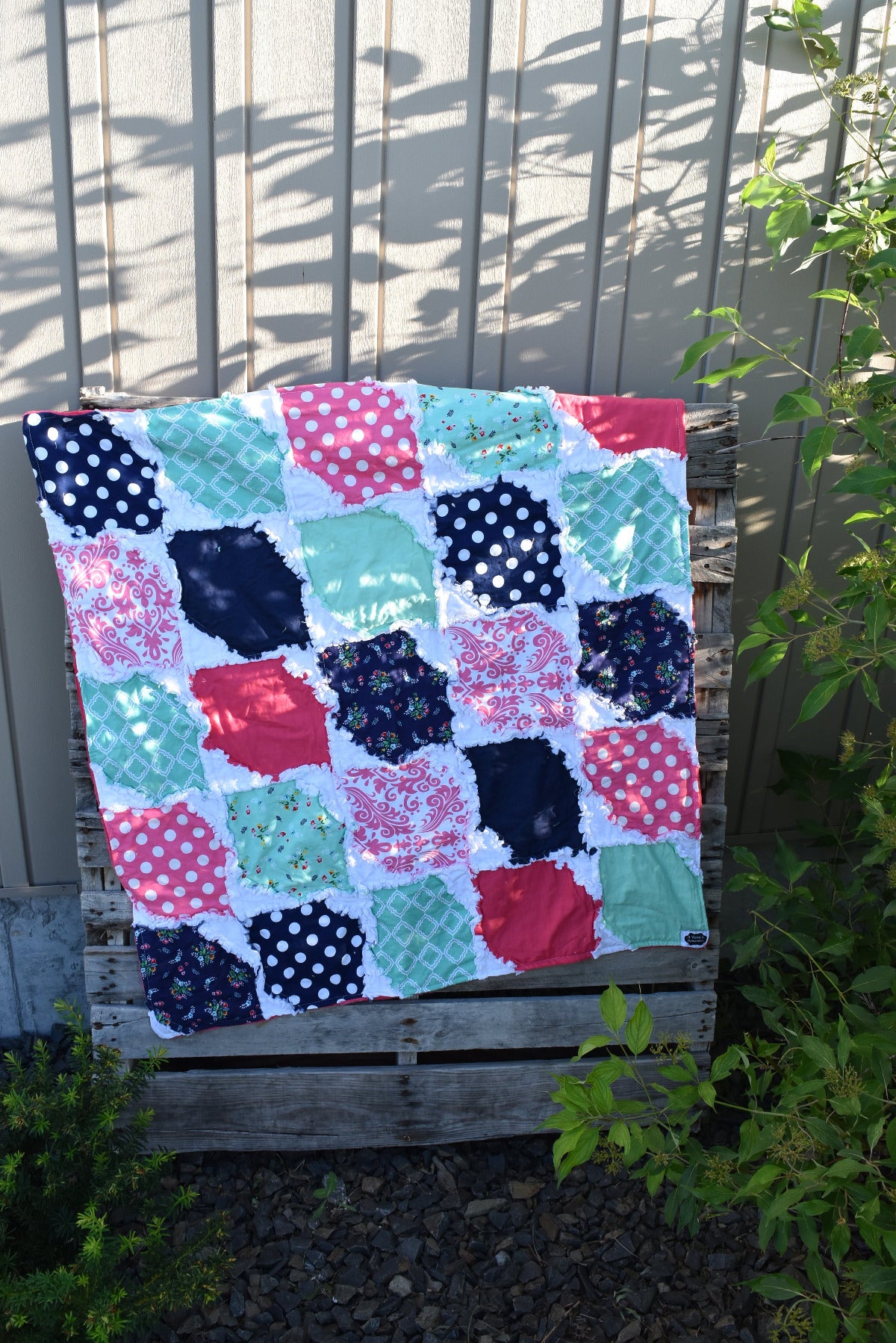 Rag Quilt Pattern Book - Instant Download - A Vision to Remember