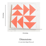 DIY Barn Quilt, Many Wooden Quilt Blocks Available - A Vision to Remember