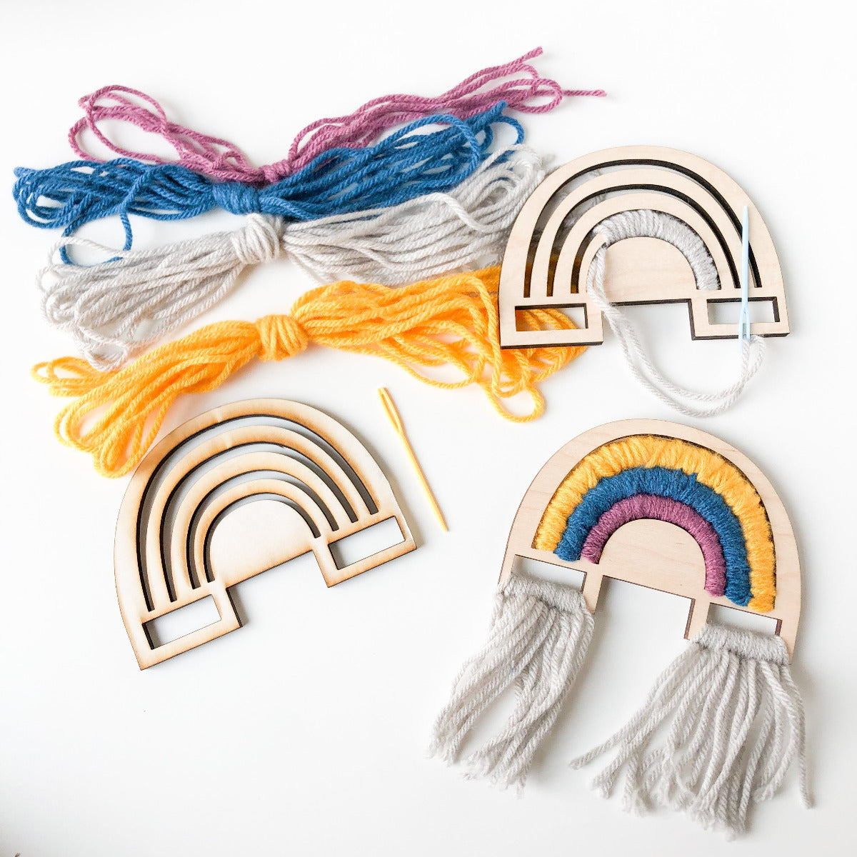 Rainbow Weaving Loom Yarn Craft Kit - A Vision to Remember