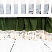 Boho Crib Skirt - A Vision to Remember