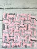 Jelly Roll Rail Fence Rag Quilt Pattern for Baby - A Vision to Remember