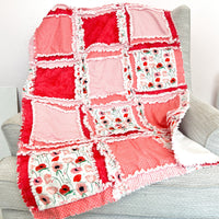 Pink Crib Bedding | Poppy Floral - A Vision to Remember