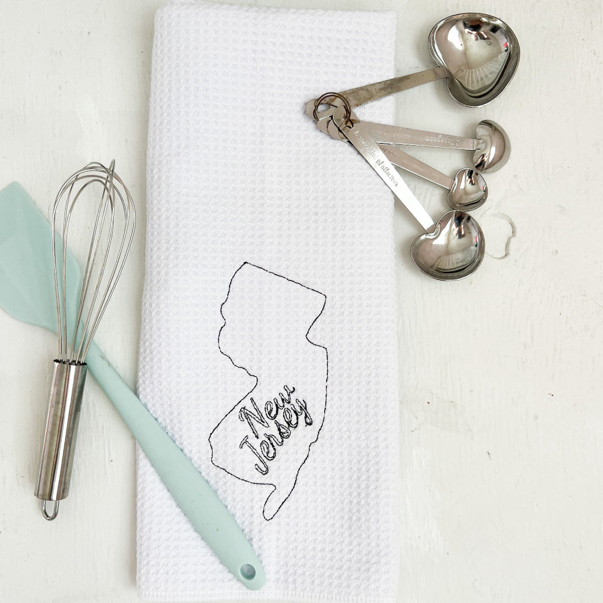 Embroidered State Kitchen Towel - A Vision to Remember