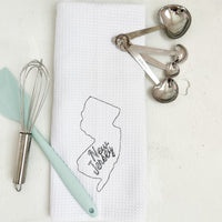Embroidered State Kitchen Towel - A Vision to Remember