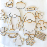 Gnome Craft Kit with Interchangeable Seasons