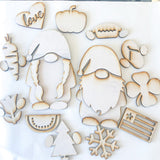 Gnome Craft Kit with Interchangeable Seasons