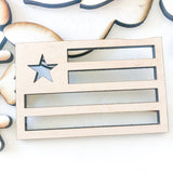 Gnome Craft Kit with American Flag
