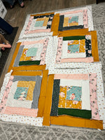 Log Cabin Rag Quilt Pattern - A Vision to Remember