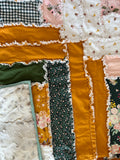 Log Cabin Rag Quilt Pattern - A Vision to Remember