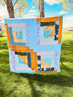 Log Cabin Rag Quilt Pattern - A Vision to Remember