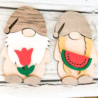 Gnome Craft Kit with Tulip and Watermelon