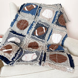 Sports Baby Rag Quilt Pattern - Instant Download - A Vision to Remember