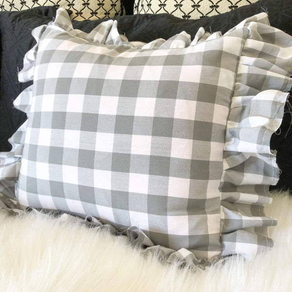 Plaid Throw Pillow Covers