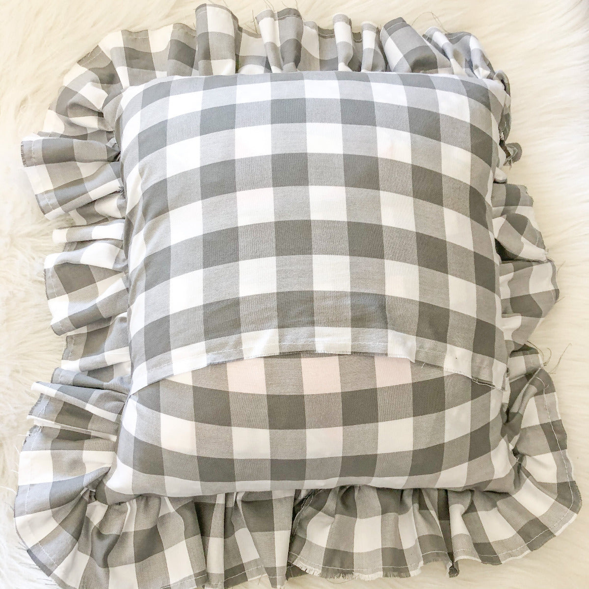 Plaid Throw Pillow Covers