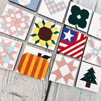 DIY Barn Quilt, Many Wooden Quilt Blocks Available - A Vision to Remember