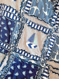 Nautical Baby Rag Quilt Pattern - A Vision to Remember