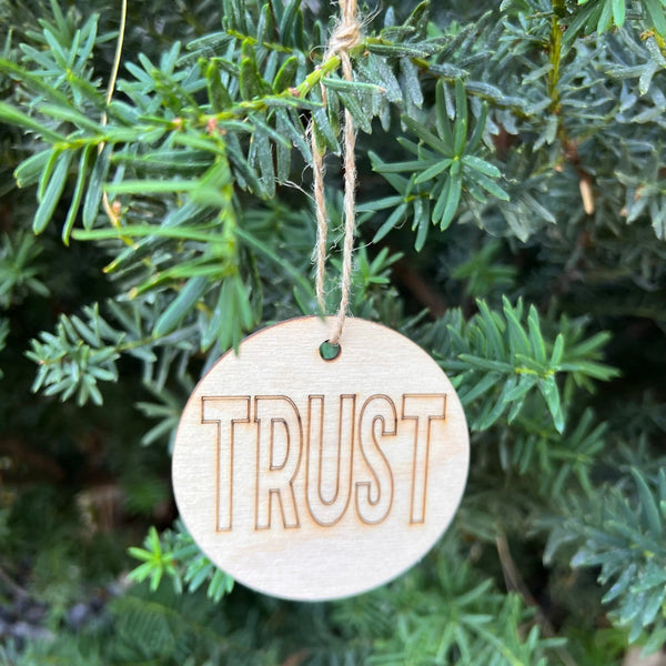 Trust Christmas Ornament Bulk - A Vision to Remember
