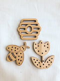Wooden Lace Up Toys, Many Styles Available - A Vision to Remember