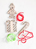Wooden Lace Up Toys, Many Styles Available - A Vision to Remember