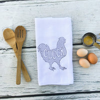 Chicken Farmhouse Animals Microfiber Kitchen Towel