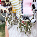 Necklace Lanyard Key Holder, Variety of Fabrics, ID Holder, Badge Holder - A Vision to Remember