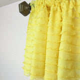 Yellow Country Ruffle Valance