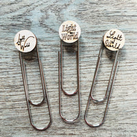 Religious Bookmark, Gift for Relief Society, Ward Families, Young Women's, and Primary - A Vision to Remember
