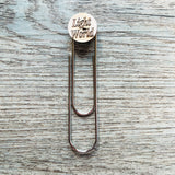 Religious Bookmark, Gift for Relief Society, Ward Families, Young Women's, and Primary - A Vision to Remember