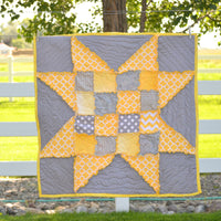 Star Baby Rag Quilt Pattern - A Vision to Remember