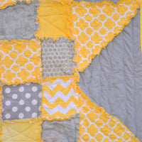 Star Baby Rag Quilt Pattern - A Vision to Remember