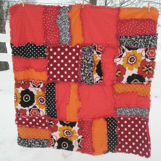 Ashlyn Rag Quilt Pattern for Baby, Kids, and Adults - A Vision to Remember