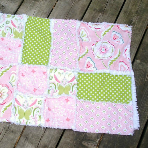 Ashlyn Rag Quilt Pattern for Baby, Kids, and Adults - A Vision to Remember