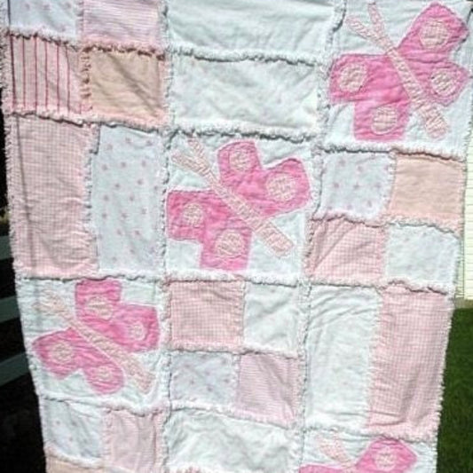 Butterfly Applique Quilt Pattern - A Vision to Remember