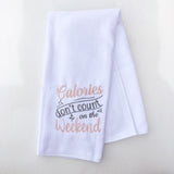 Embroidered Funny Kitchen Towel - A Vision to Remember