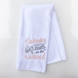Embroidered Funny Kitchen Towel - A Vision to Remember