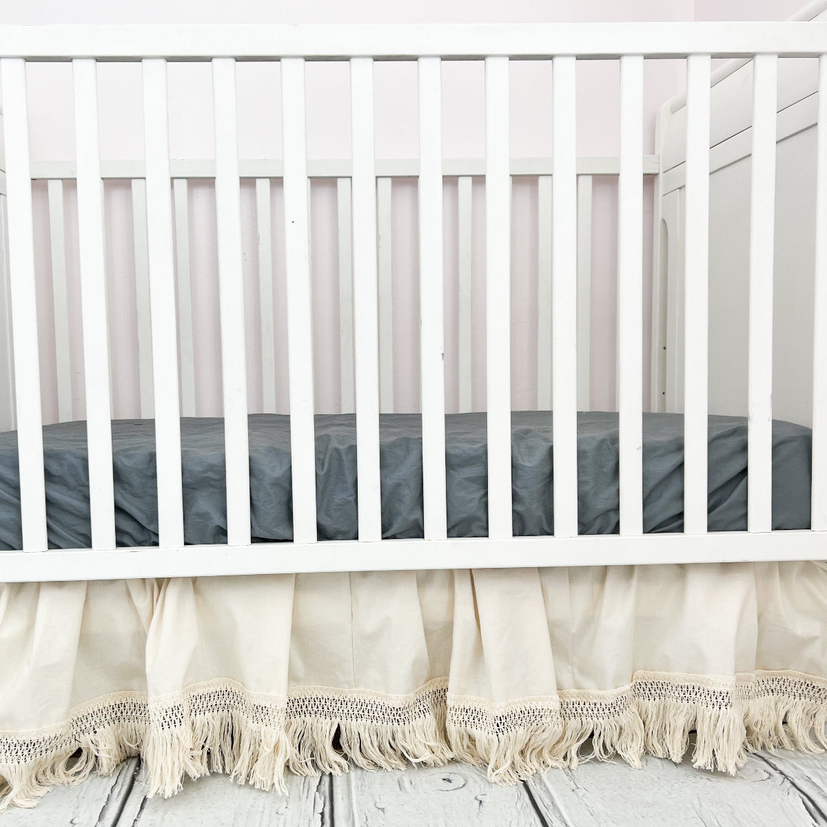 Boho Crib Skirt - A Vision to Remember